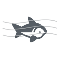 pixel perfect icon Shark