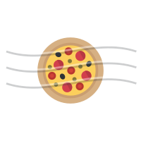 pixel perfect icon Pizza