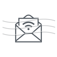 pixel perfect icon Wifi Envelope